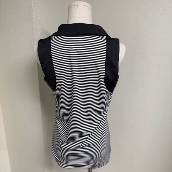 Brand New Izod Black and White Striped Tank Top Women’s Size Medium - Picture 7 of 7